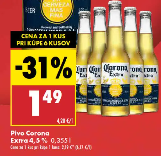 Corona Extra pivo