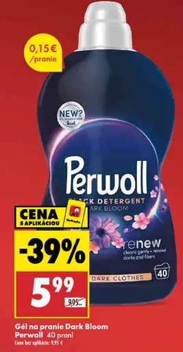 Perwoll gél na pranie Dark Bloom na tmavé oblečenie