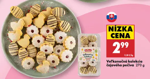 Veľkonočná kolekcia čajového pečiva