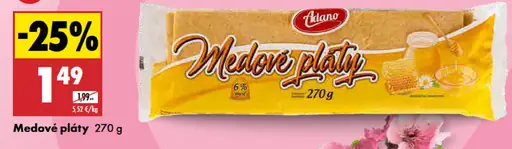 Akana medové pláty