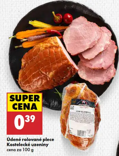 Kostelecké uzeniny Údené rolované plece