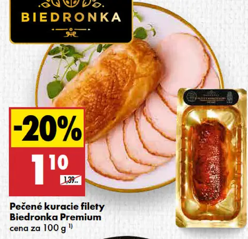 Pečené kuracie filety Biedronka Premium