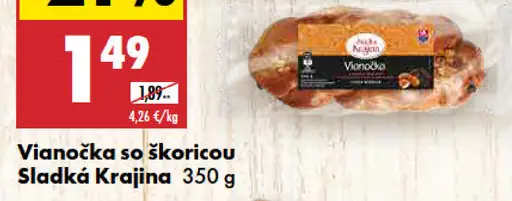 Sladká Krajina Vianočka škoricová