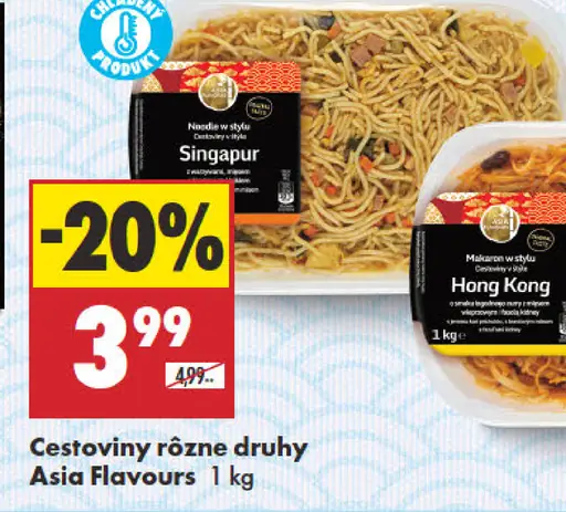 Asia Flavours Cestoviny rôzne druhy