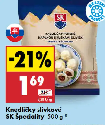 Knedličky slivkové SK Špeciality