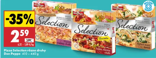 Don Peppe Selection Pizza syrová variácia