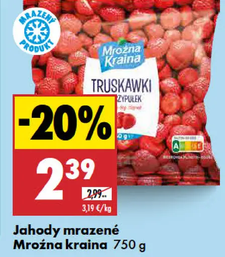 Jahody mrazené Mroźna kraina