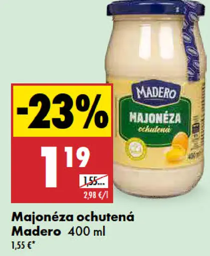 Madero Majonéza ochutená