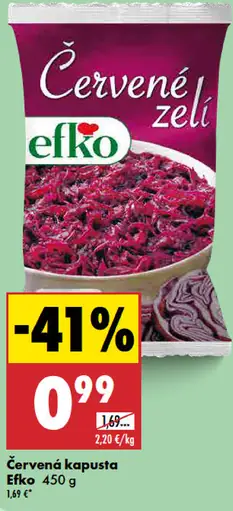 efko Červená kapusta