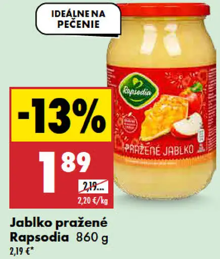 Rapsodia Jablko pražené