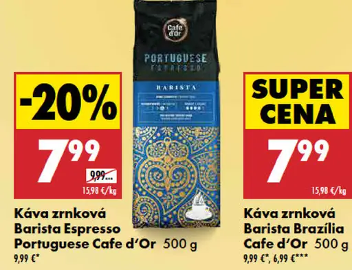 Cafe d'Or Barista Espresso Portuguese