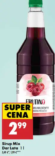 Sirup Mix malinový nealkoholický sirup