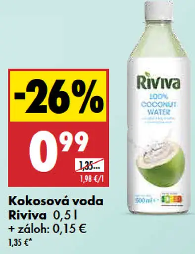 Riviva Kokosová voda