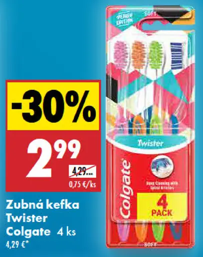 Colgate zubná kefka Twister