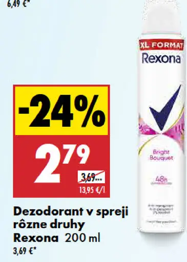 Rexona deodorant