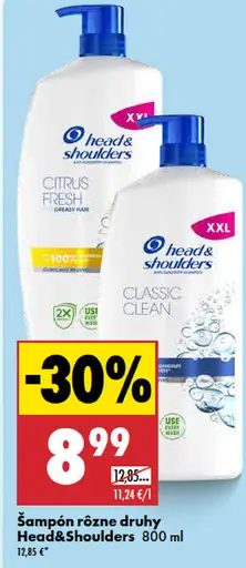 Head&Shoulders šampón rôzne druhy