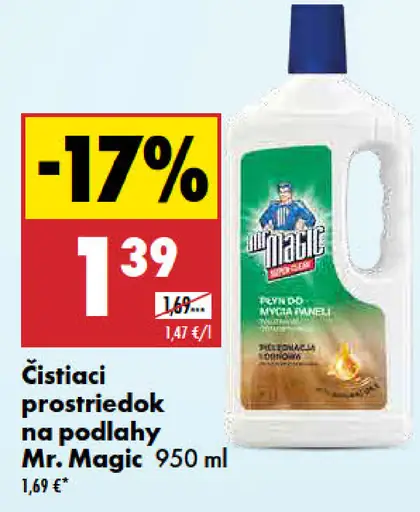 Mr. Magic Čistiaci prostriedok na podlahy