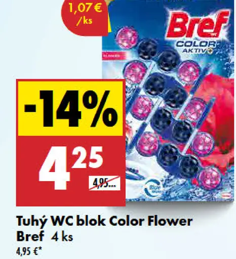 Bref Color Aktiv Flower WC blok