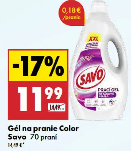 Savo Color prací gél