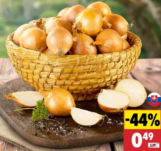 Cibuľa žltá voľná