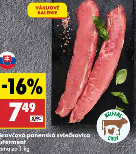 Bravčová panenská sviečkovica Istremeat