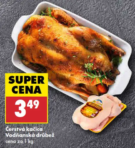 Čerstvá kačica Vodňanská drůbež