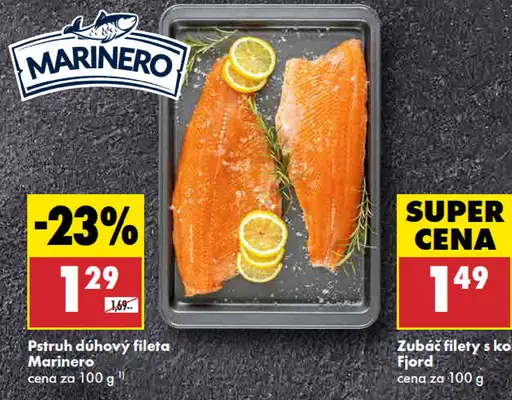 Pstruh dúhový fileta Marinero