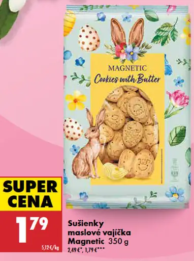 Magnetic sušienky maslové vajíčka