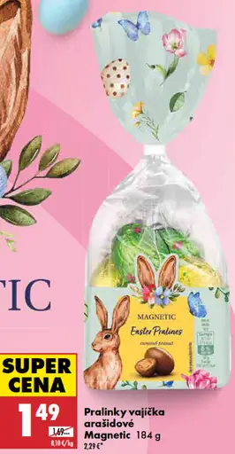 Magnetic pralinky vajíčka arašidové