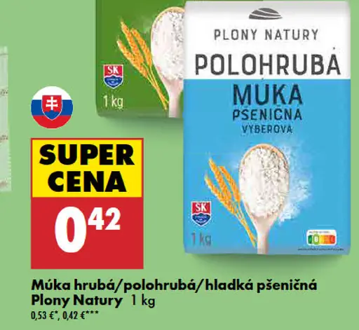 Plony Natury Múka pšeničná hladká