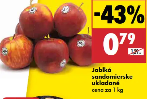 Jablká sandomierske ukladané