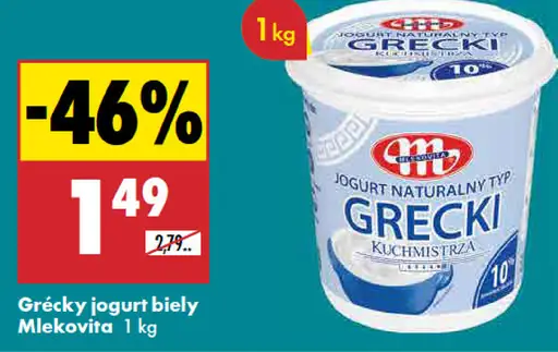 Mlekovita Grécky jogurt biely