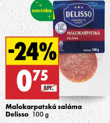 Delisso Malokarpatská saláma