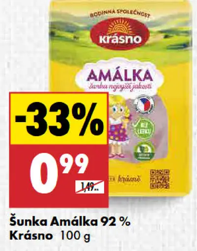 Krásno Šunka Amálka 92%