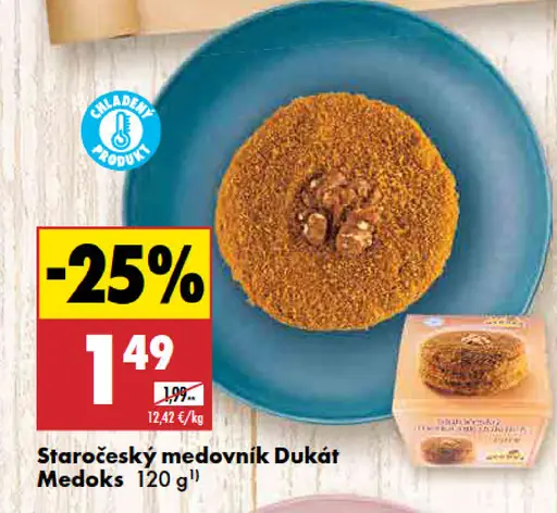 Staročeský medovník Dukát Medoks