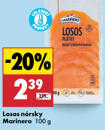 Marinero Losos nórsky plátky