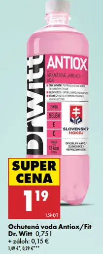 Dr. Witt Ochutená voda Fit/Antiox