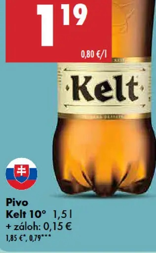 Kelt 10° pivo