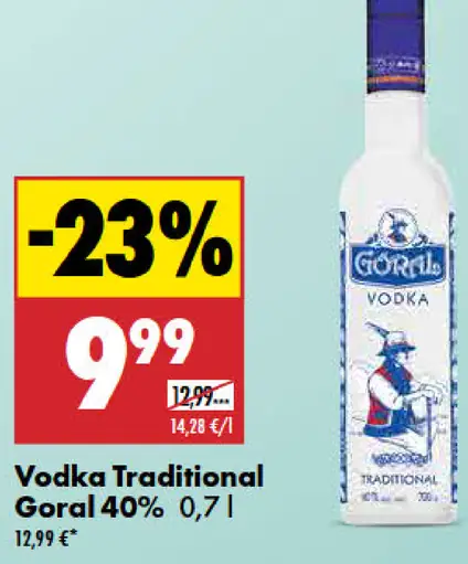 Goral vodka Traditional