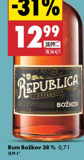 Božkov Republica Exclusive rum
