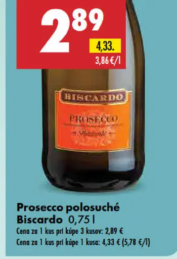 Biscardo Prosecco Polosuché