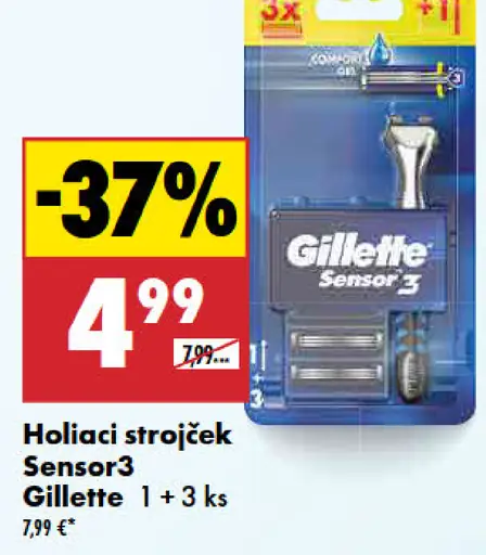 Holiaci strojček Sensor3 + náhradné hlavice