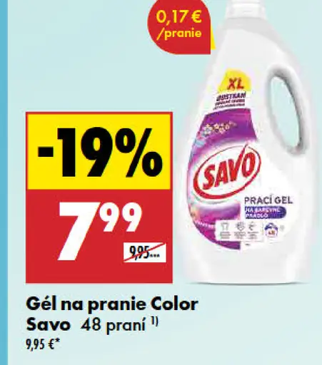 Savo Color gél na pranie