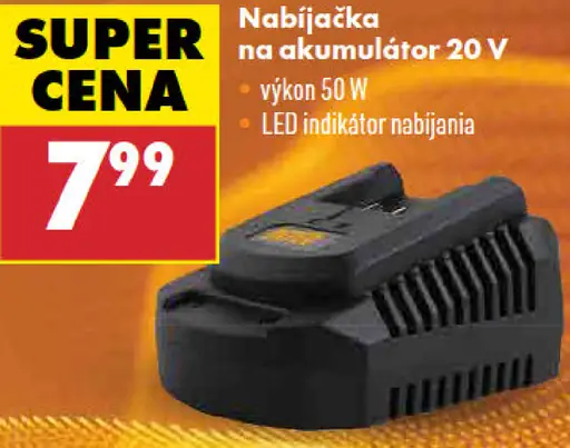 Niteo nabíjačka 20 V