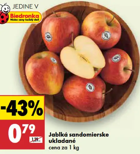 Jablká sandomierske ukladané