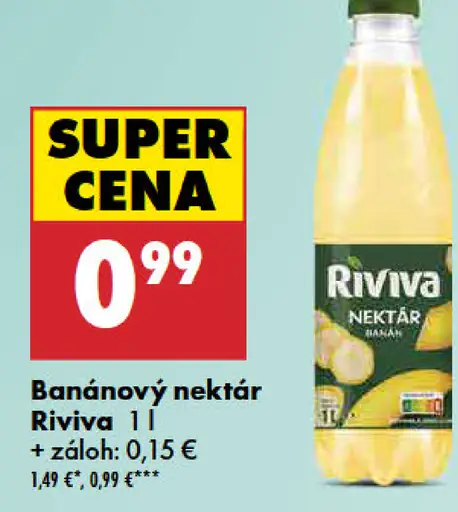 Riviva nektár banánový