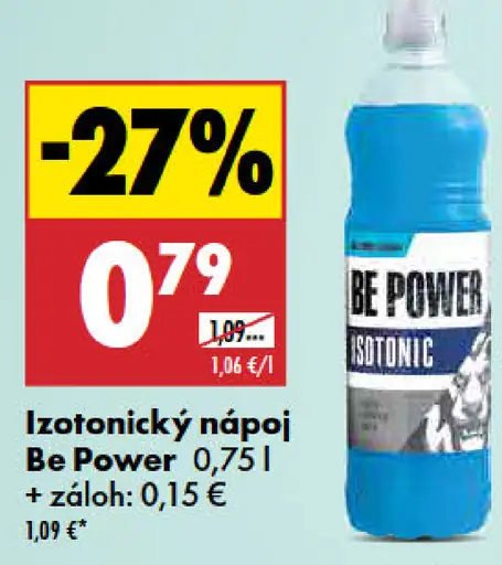 Be Power Izotonický nápoj