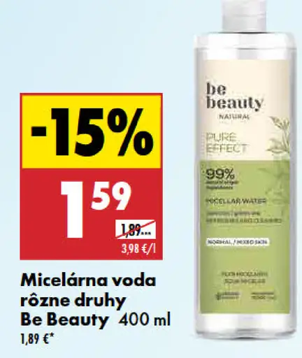 Be Beauty micelárna voda