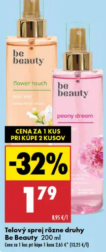 Be Beauty Telový sprej
