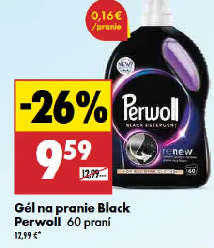 Perwoll Black gél na pranie